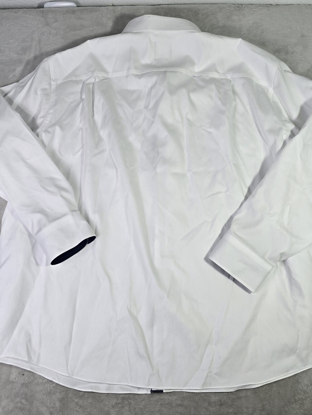 UNTUCKit Shirt Mens Large White Long Sleeve Button Up 4XLT - Picture 2 of 7